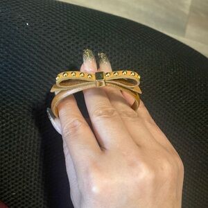 Leather Bow Bracelet Giveaway!